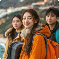 Different traveller types – business, family, solo, and budget travellers covered by Etiqa TripCare360.
