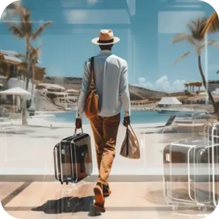 Different traveller types – business, family, solo, and budget travellers covered by Etiqa TripCare360.